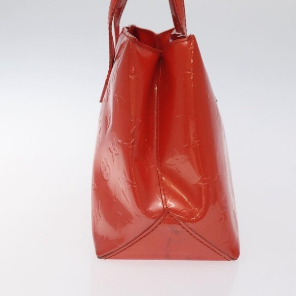 LOUIS VUITTON Monogram Vernis Wilshire PM Bag Orenge Sunset - Picture 10 of 16